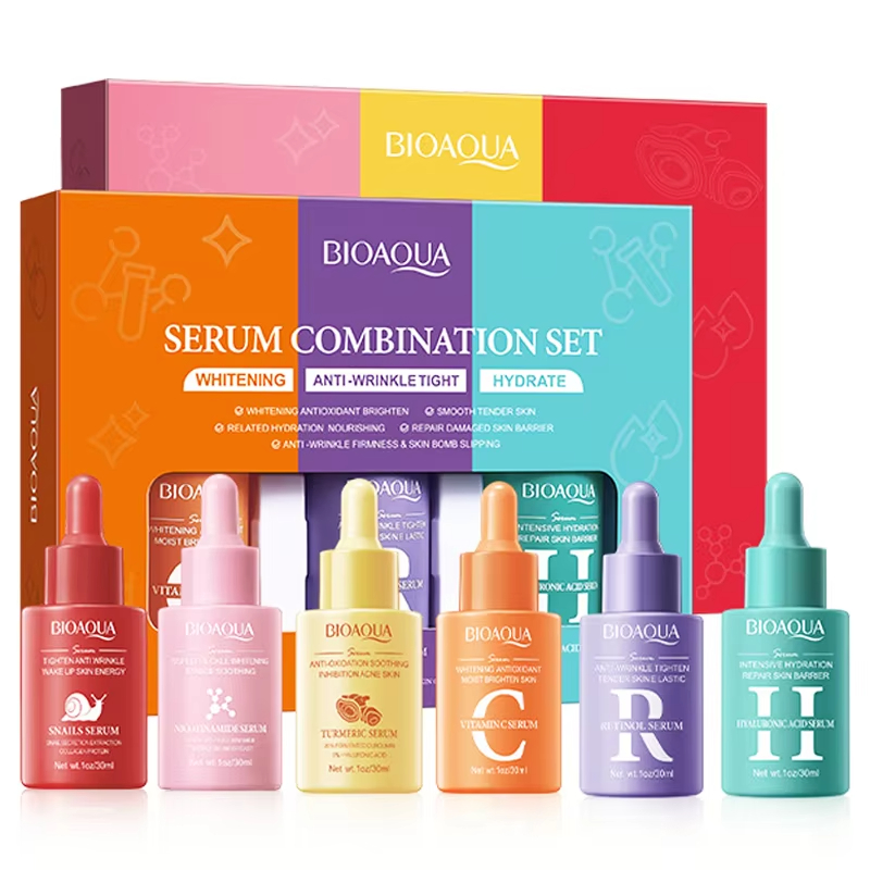 3 teile/satz BIOAQUA Vitamin C – Hyaluronic Acid Facial Serum Bewertung und Preis