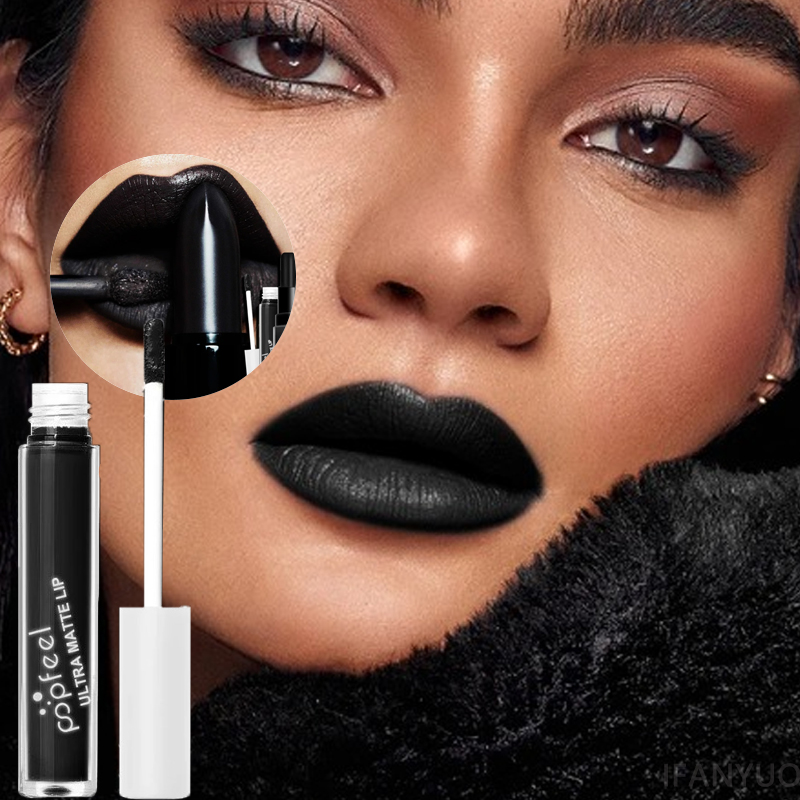 Punk Matte Black Flüssiger Lip – Matte Velvet Lip Tint Long Lasting Bewertung und Preis