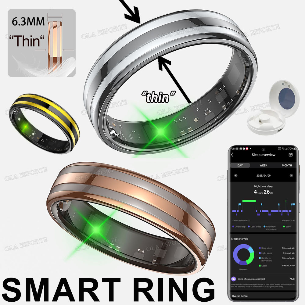 Neuer Smart Ring Herzfrequenz- – Health Monitors Bewertung und Preis